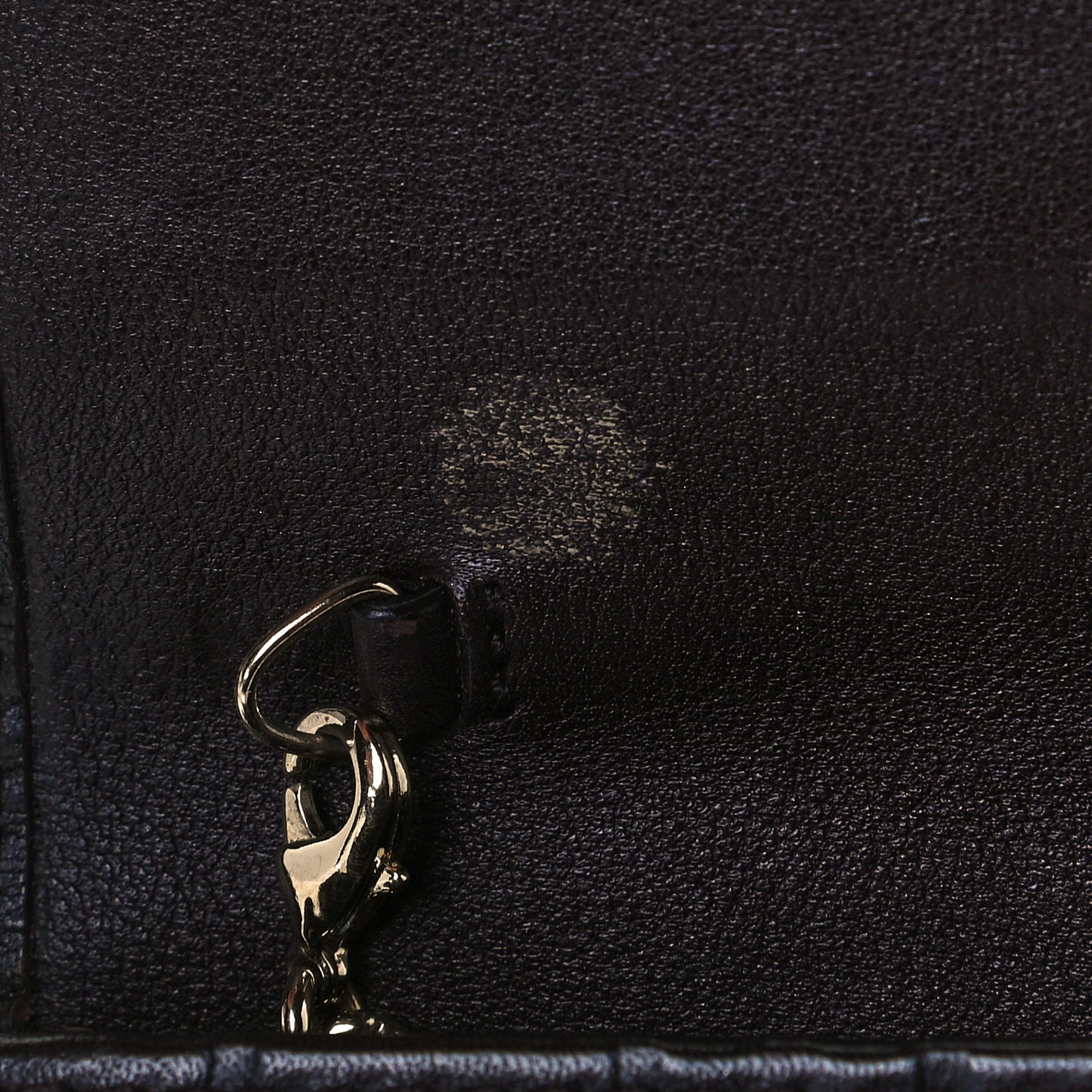 Guccissima Signature Dice Chain Wallet Chocolate
