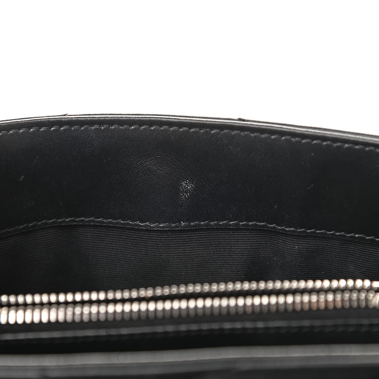 Saint Laurent Calfskin Y Quilted Monogram Small Loulou Chain Satchel Black 8 of 10