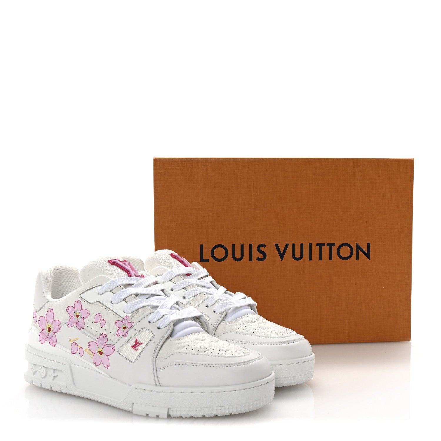 Louis Vuitton LV X TM Embossed Monogram Cherry Blossom LV Trainer
