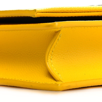 Saint Laurent Grain De Poudre Classic Monogram Kate Tassel Chain Wallet Mimosa 7 of 8