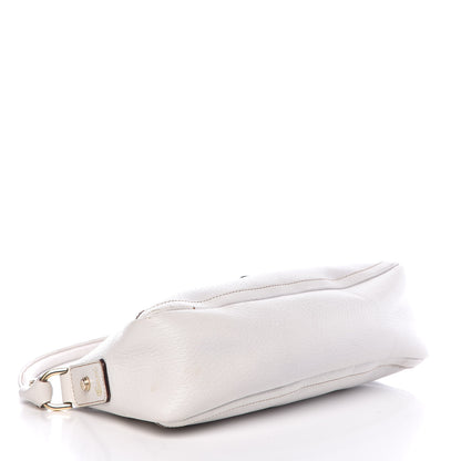 Gucci Calfskin D Ring Abbey Pochette White 4 of 17