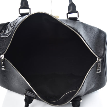 Fendi Cuoio Romano Selleria Fendi Stamp Patch Holdall Bag Black Grigio 5 of 7