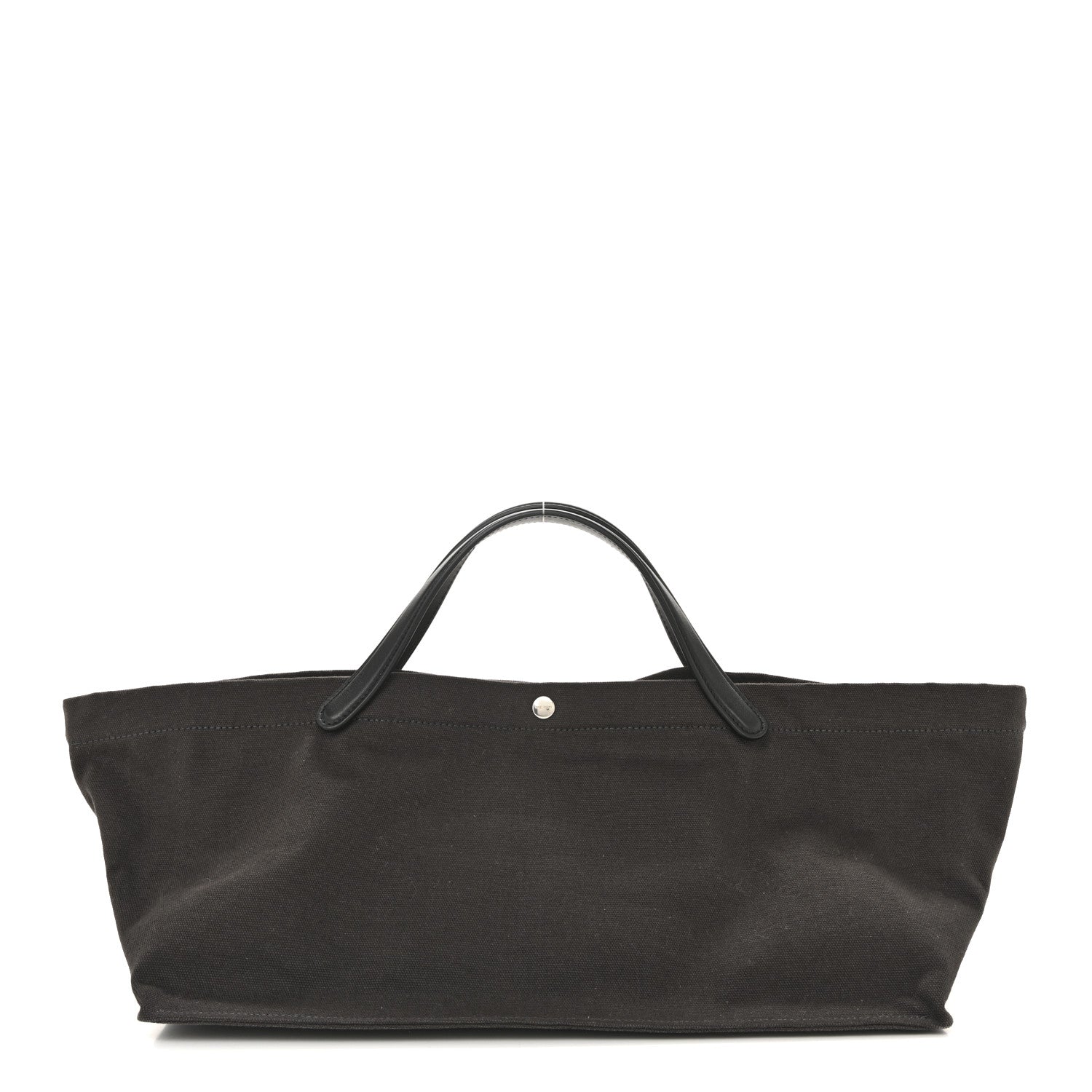 The Row Cotton Twill East West Idaho Tote Dark Grey 1 of 9