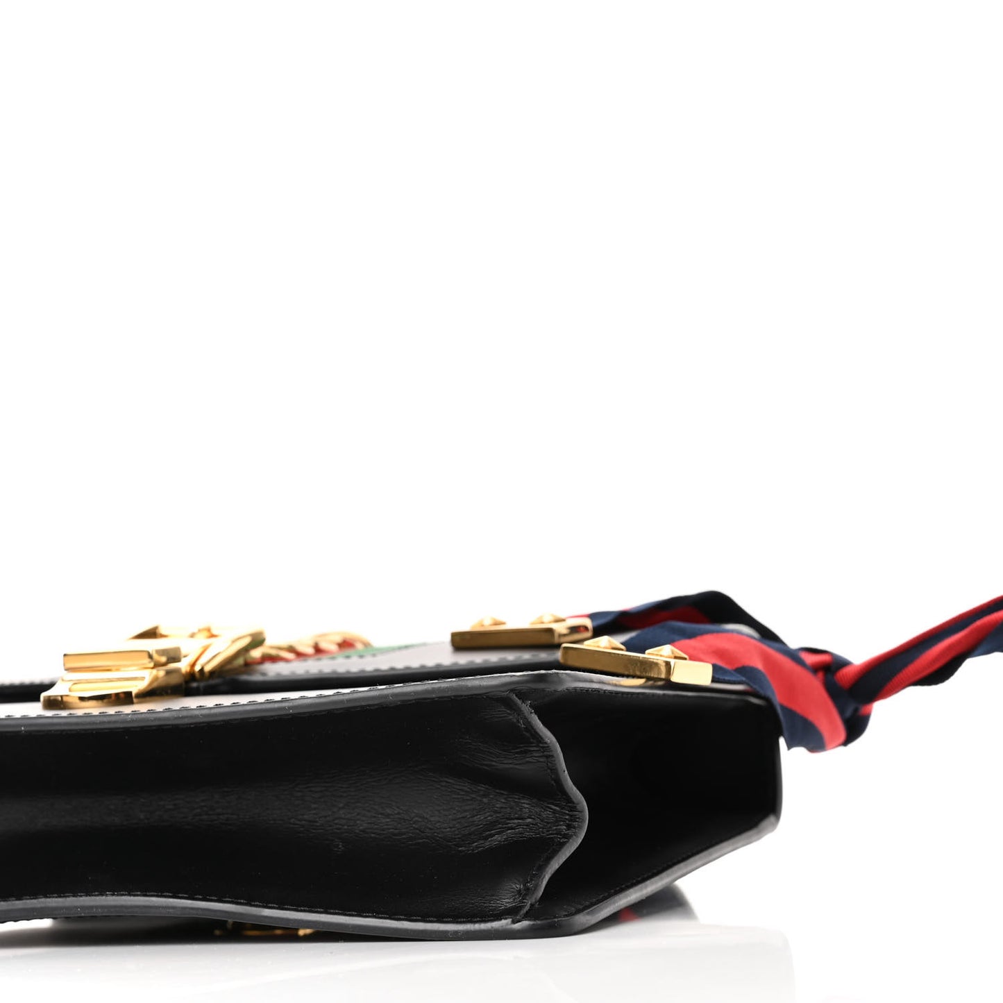 Calfskin Small Sylvie Shoulder Bag Black