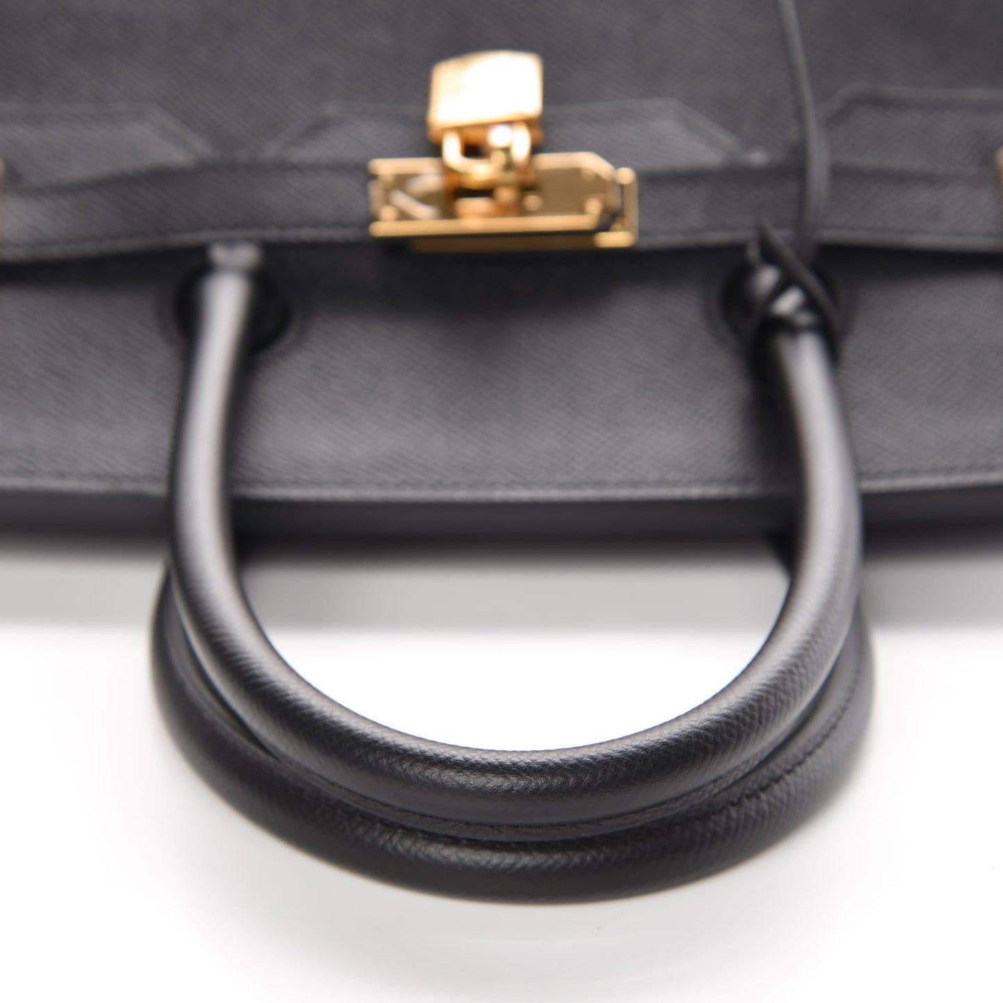 Epsom Birkin 35 Black