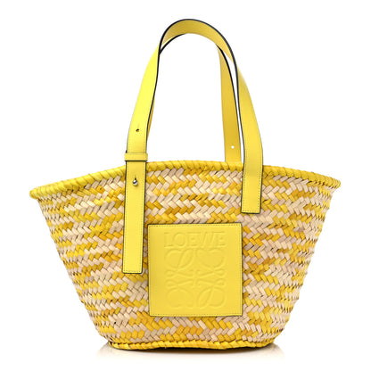 Loewe Raffia Basket Tote Bag Natural Yellow 1 of 8