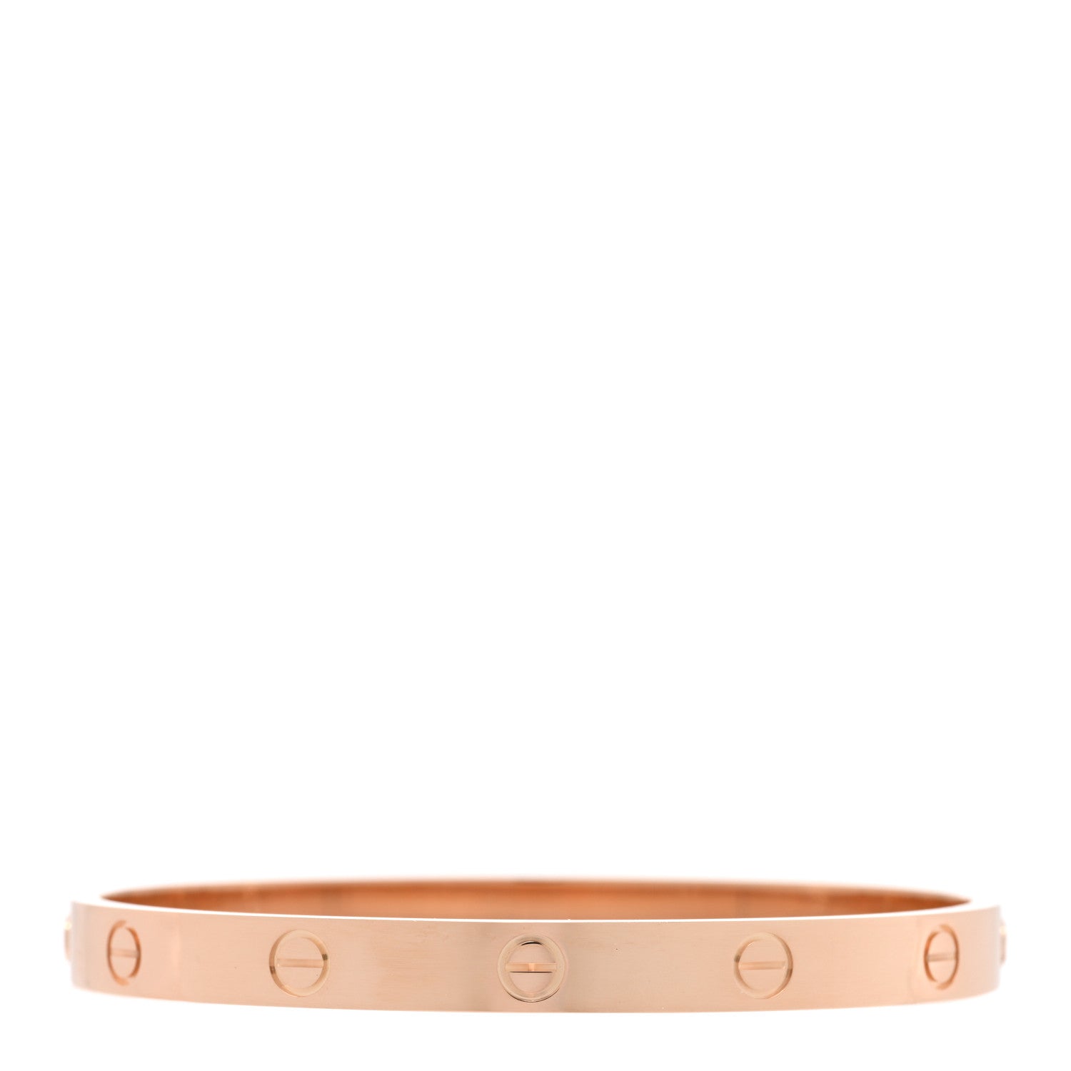 Cartier 18K Pink Gold LOVE Bracelet 18 2 of 7