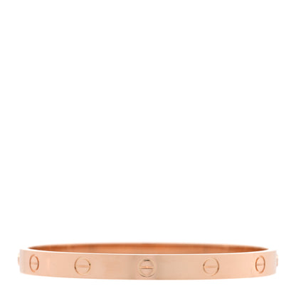 Cartier 18K Pink Gold LOVE Bracelet 18 2 of 7