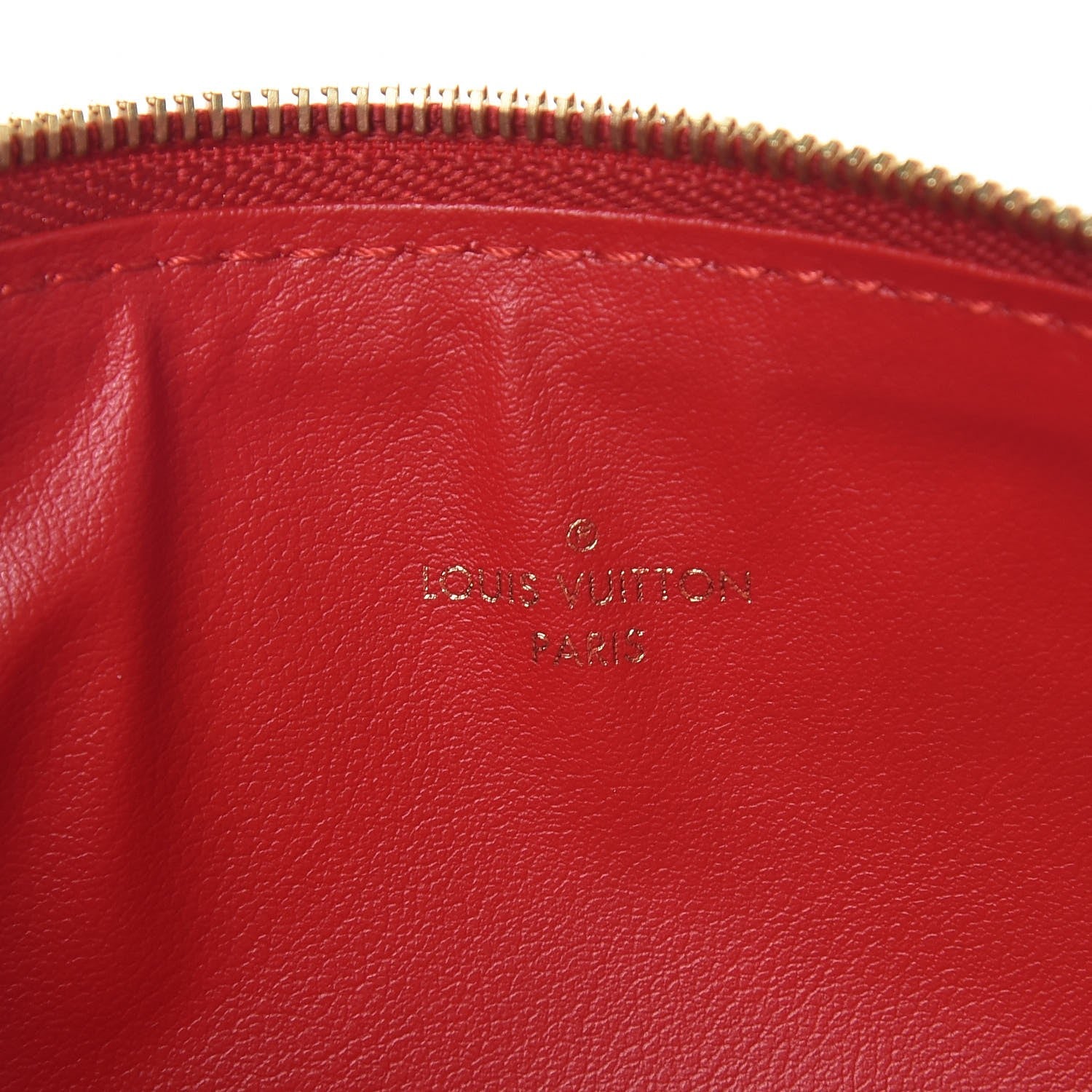 Louis Vuitton Empreinte Felicie Chain Wallet Zippered Insert Cherry 7 of 7