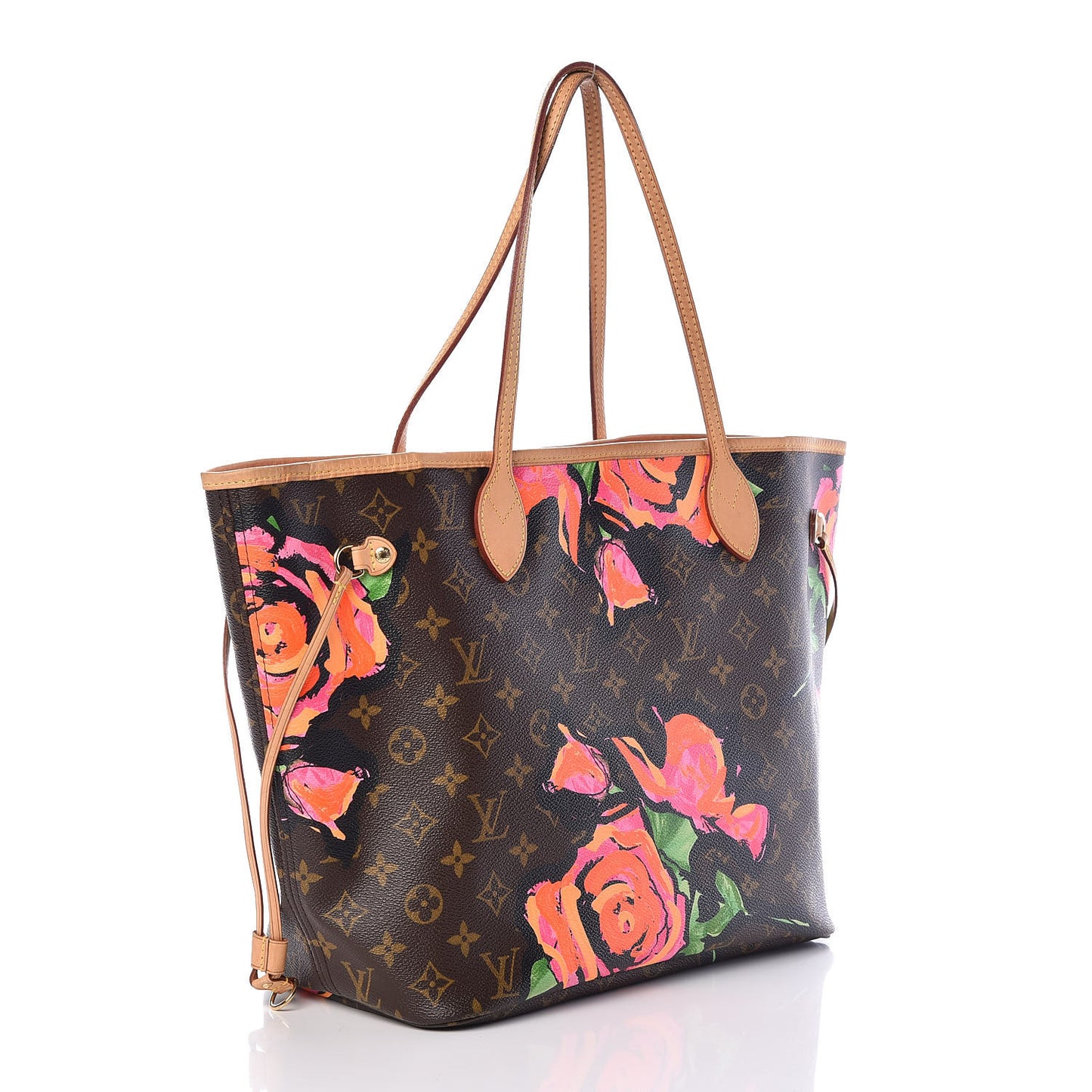 Monogram Roses Neverfull MM