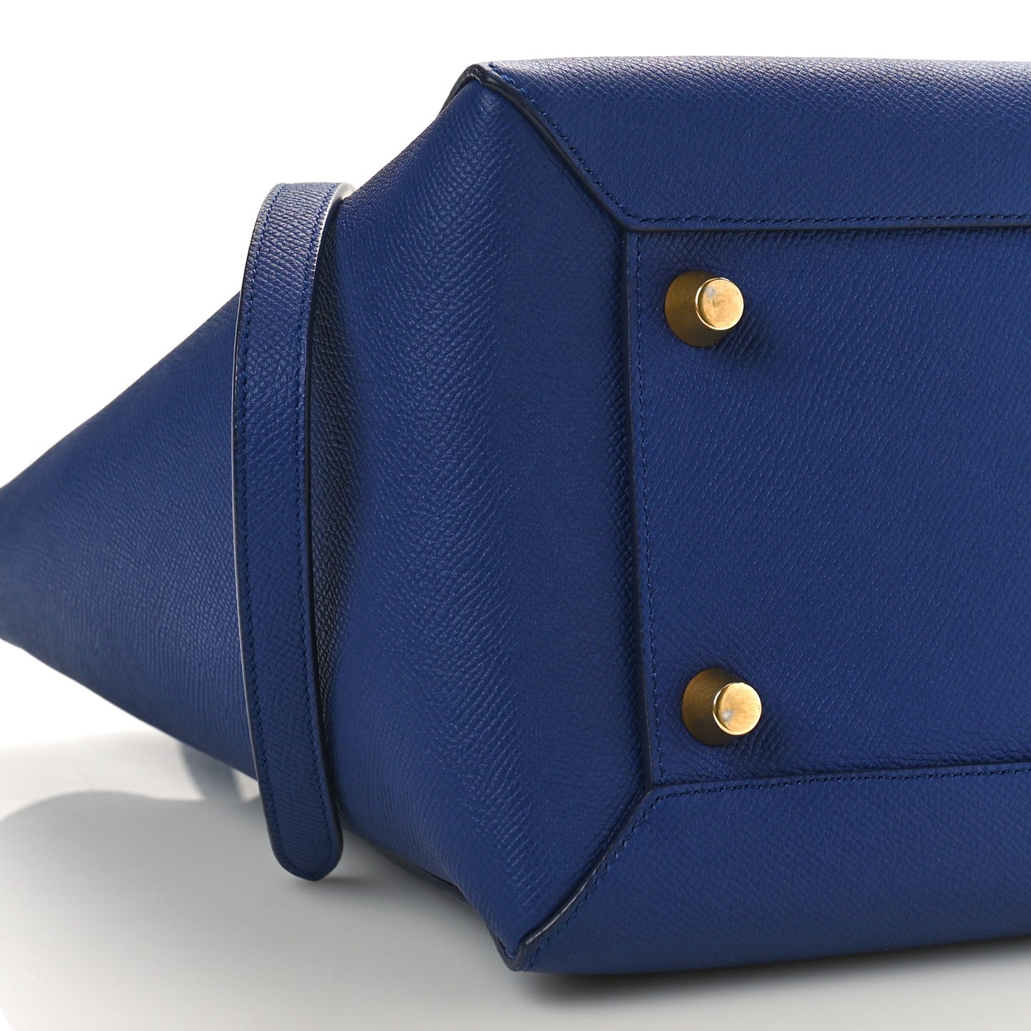Grained Calfskin Mini Belt Bag Indigo