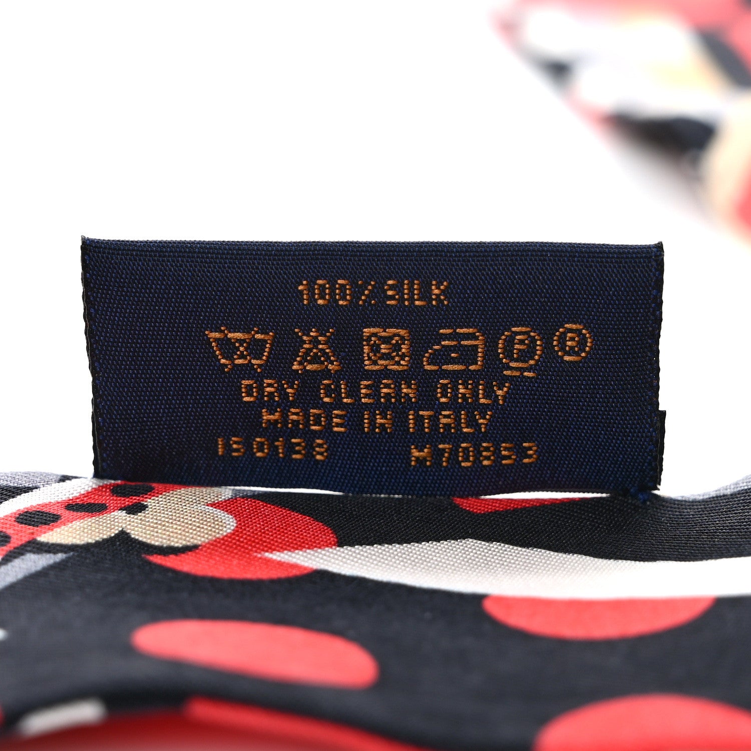 Louis Vuitton Silk Pop Monogram BB Bandeau Red 4 of 4