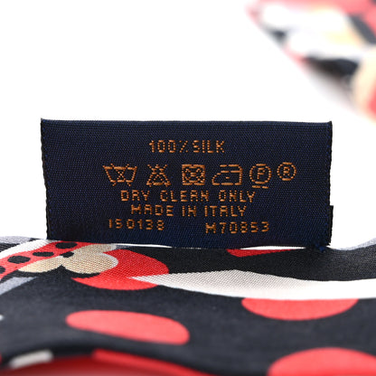 Louis Vuitton Silk Pop Monogram BB Bandeau Red 4 of 4