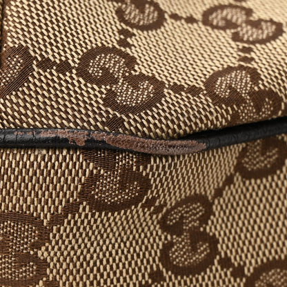 Gucci Monogram Large New Ladies Web Hobo Dark Brown 11 of 12