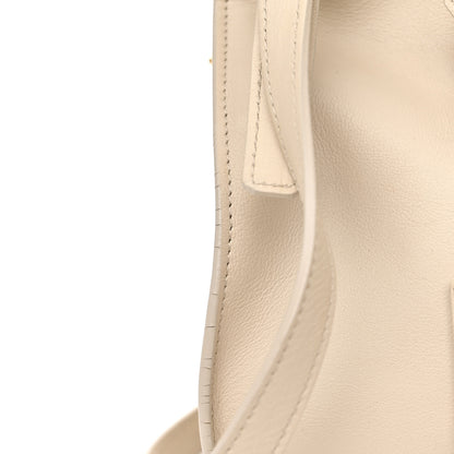 Saint Laurent Calfskin Small Classic Y Cabas Beige 15 of 16
