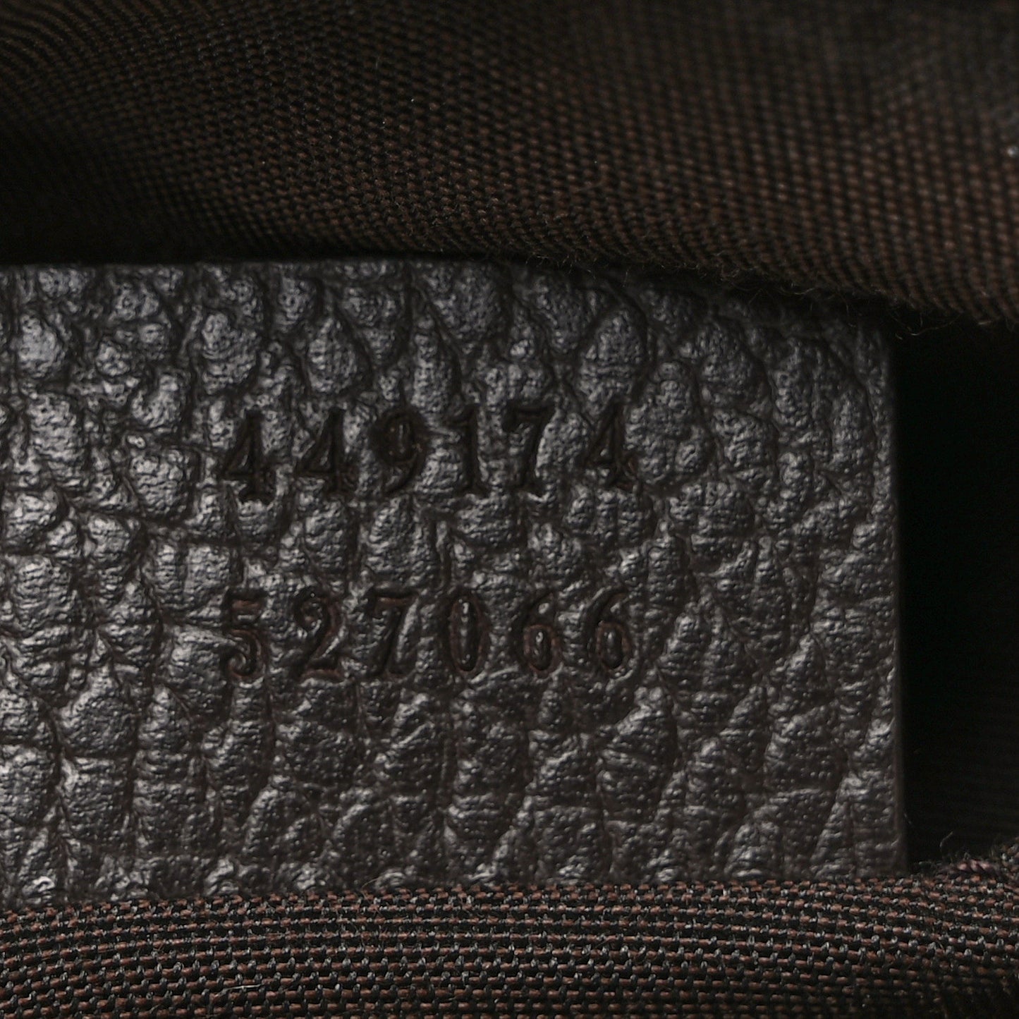 Monogram Belt Bag Dark Brown