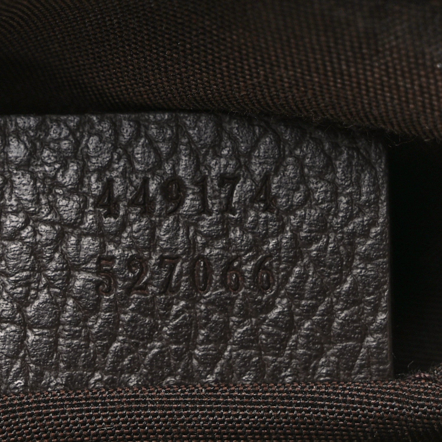 Gucci Monogram Belt Bag Dark Brown 7 of 10