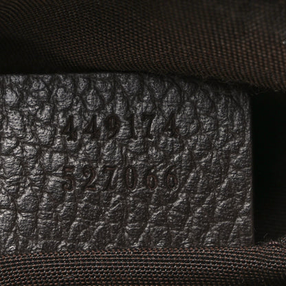 Gucci Monogram Belt Bag Dark Brown 7 of 10