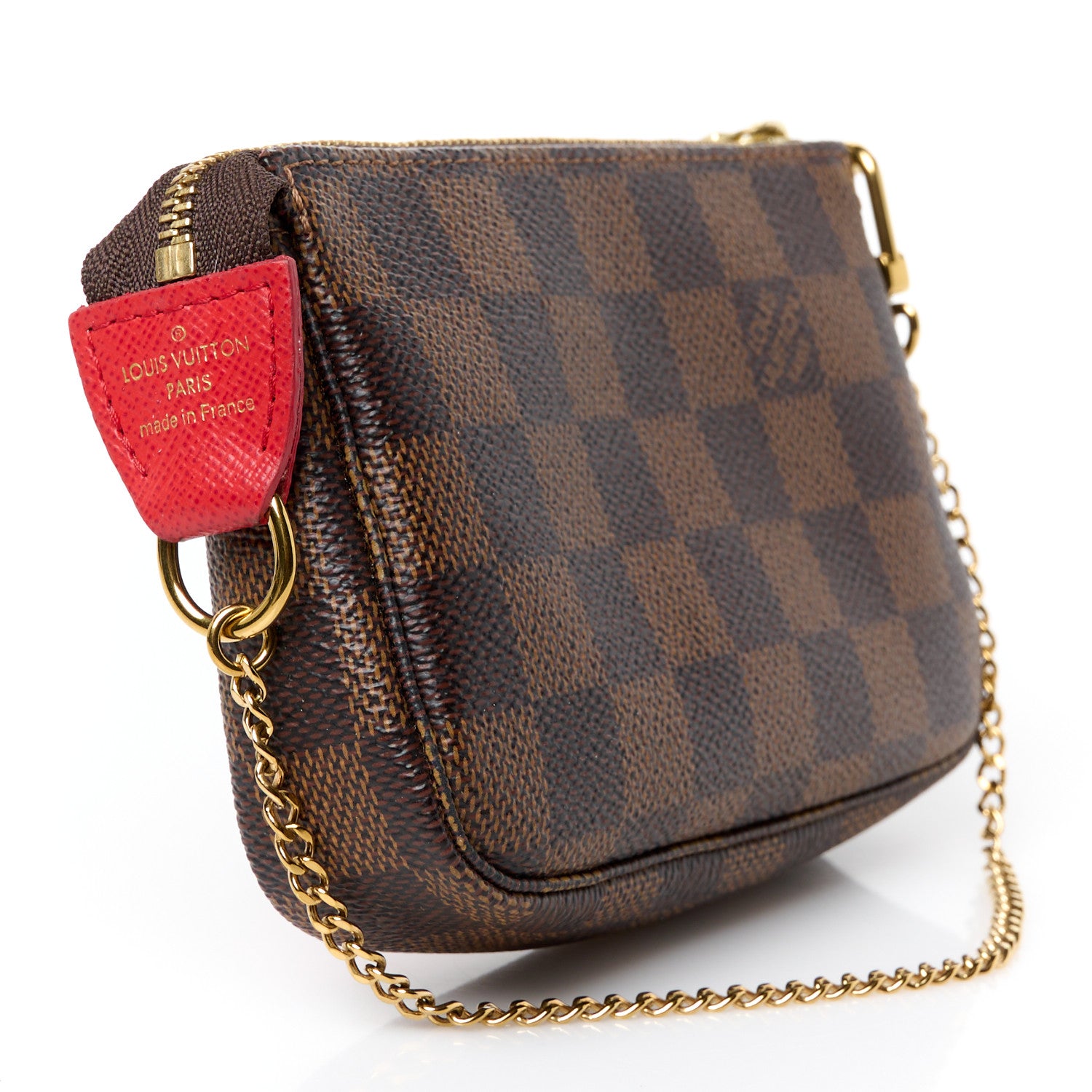 Louis Vuitton Damier Ebene 2019 Christmas Animation Mini Pochette