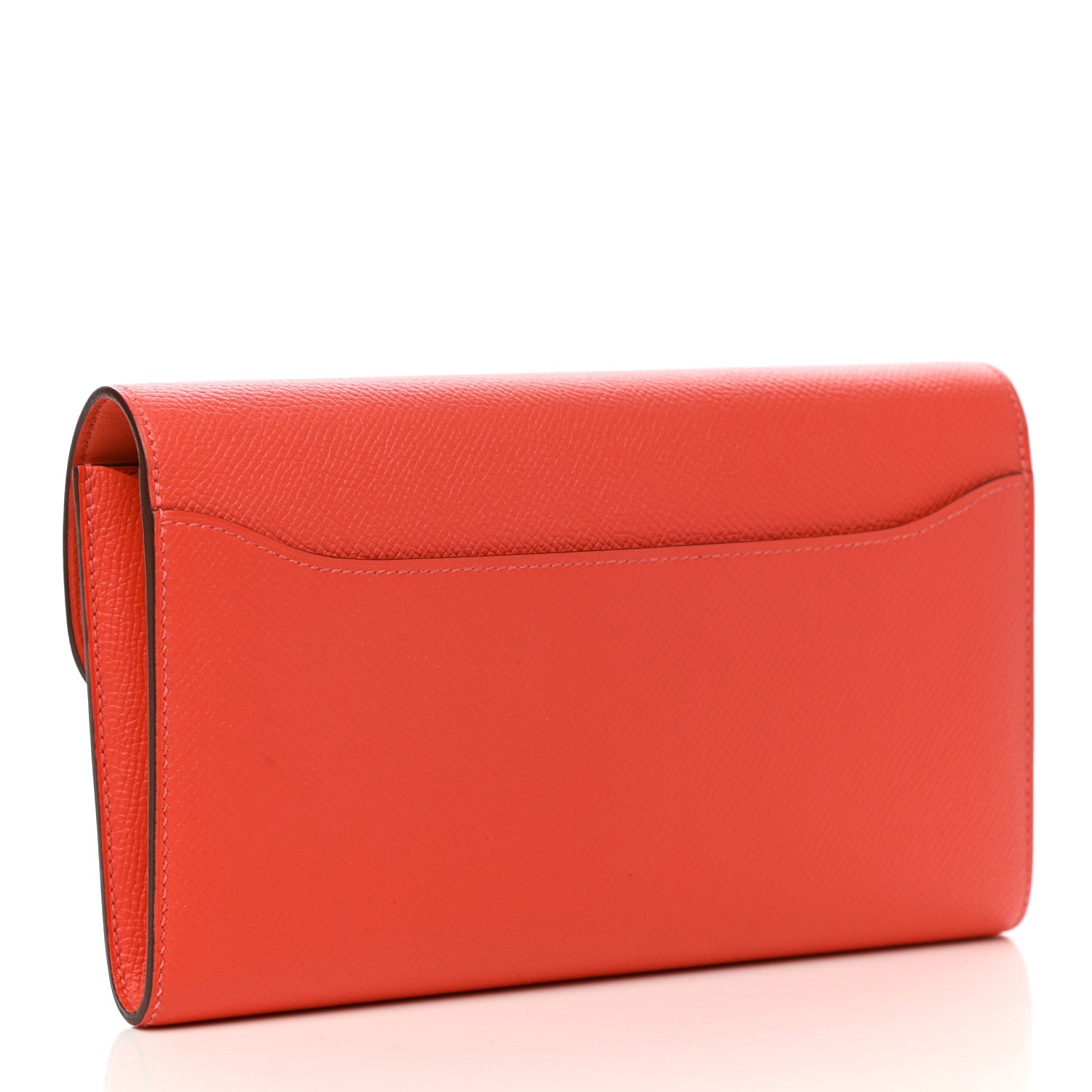 Hermes Epsom Constance Long Wallet Rose Jaipur 3 of 10