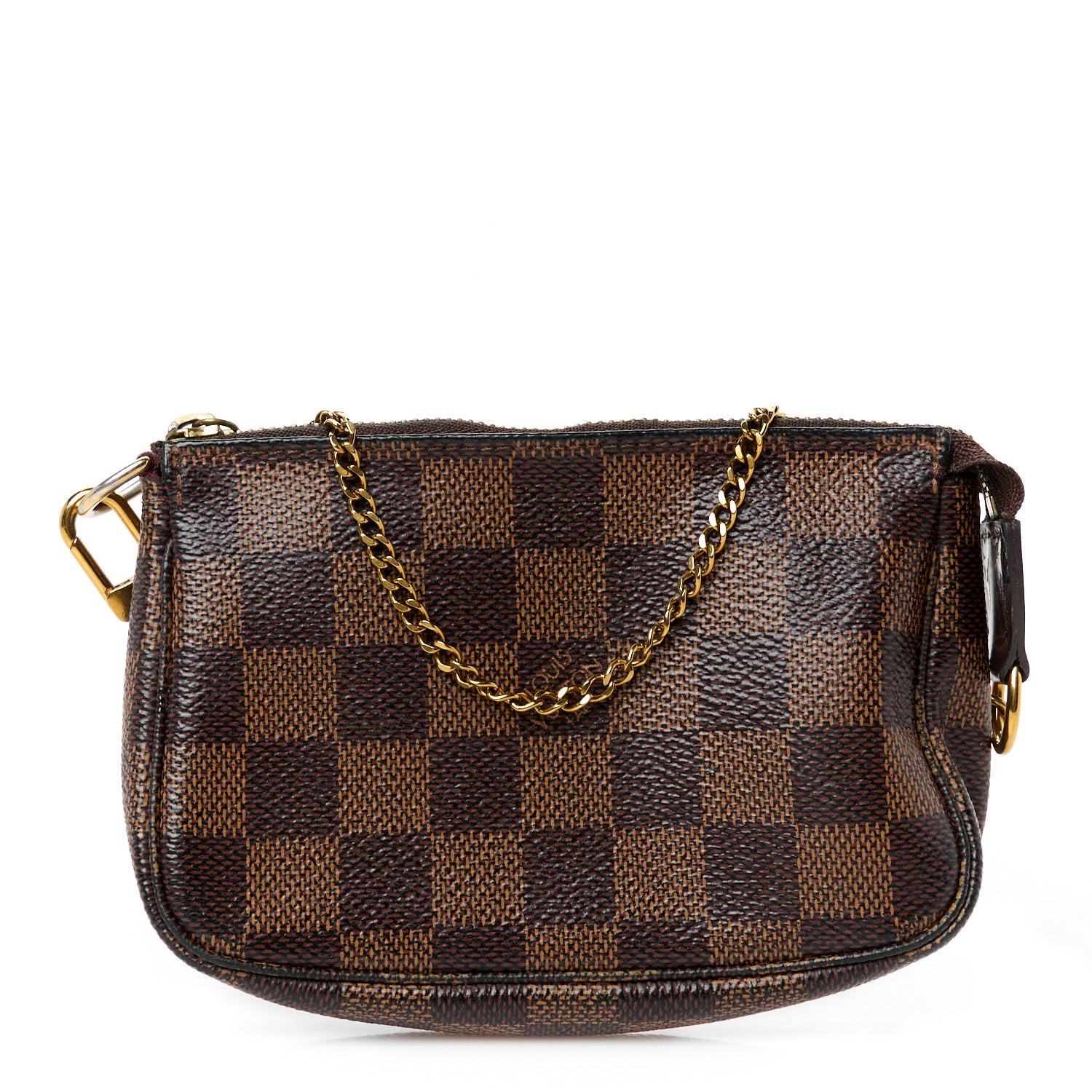 Louis Vuitton Damier Ebene Mini Pochette Accessories 1 of 10