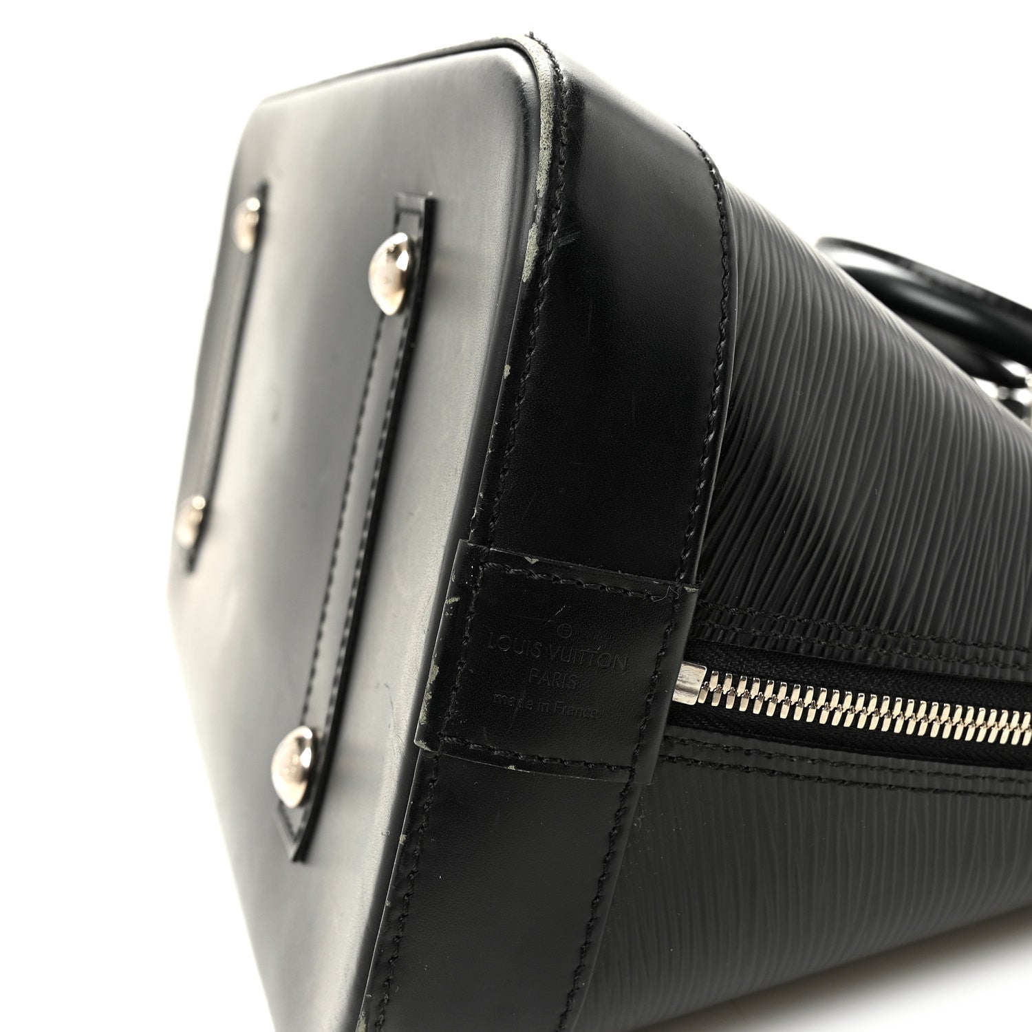 Louis Vuitton Epi Alma GM Black 6 of 9