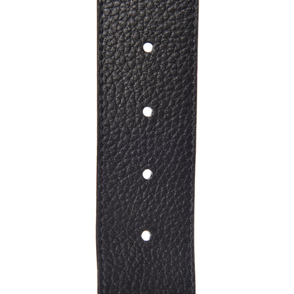 Louis Vuitton Taurillon Calfskin 40mm LV Initiales Reversible Belt 110 44 Black 6 of 8