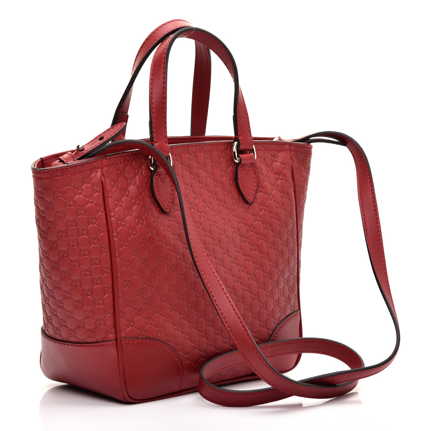Gucci Microguccissima Small Bree Tote Red 3 of 11