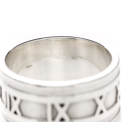Tiffany Sterling Silver Atlas 12mm Band Ring 65 11 5 of 5