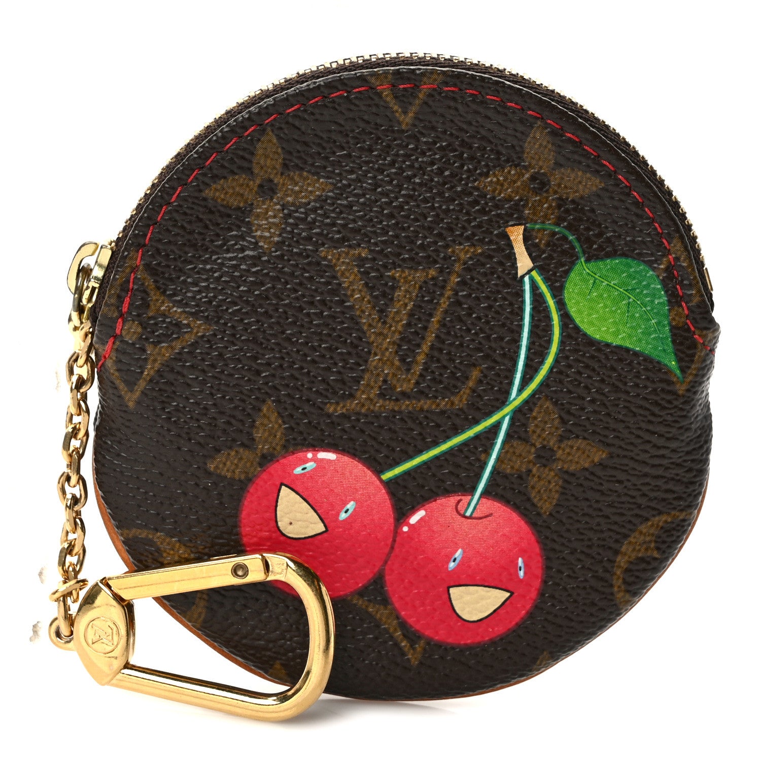 Louis Vuitton Monogram Cerises Round Coin Purse 1 of 6