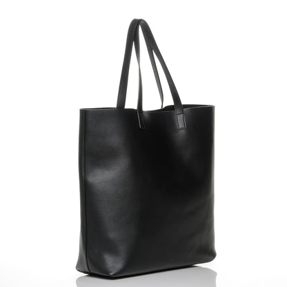 Saint Laurent Calfskin Shopping Tote Black 3 of 6
