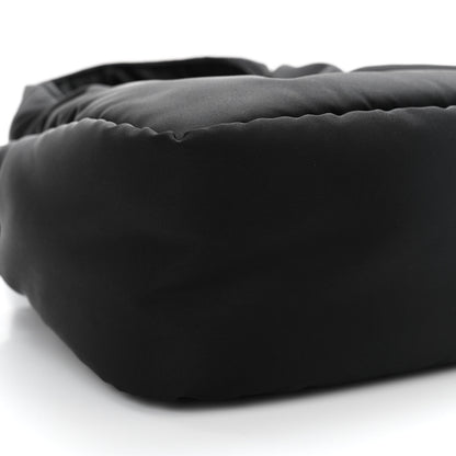 Prada Re-Nylon Soft Padded Small Double Handled Shoulder Bag Black 8 of 10