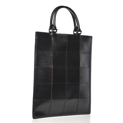 Louis Vuitton Epi Stretch Fizz Tote Black 3 of 9