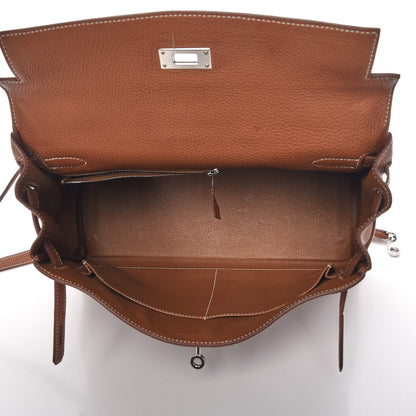 Hermes Togo Kelly Retourne 32 Gold 8 of 32