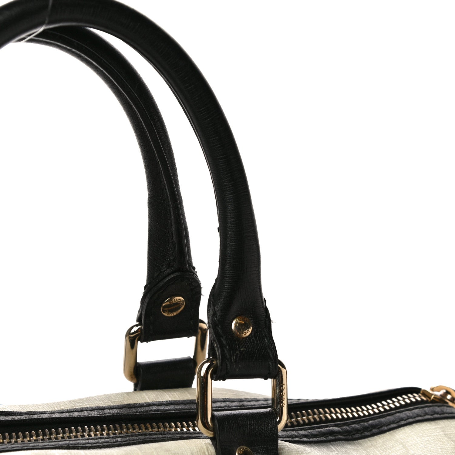 Gucci GG Plus Monogram Medium Joy Boston White Black 19 of 22