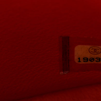 Chanel Patent Calfskin Quilted Mini Rectangular Flap Red 7 of 11