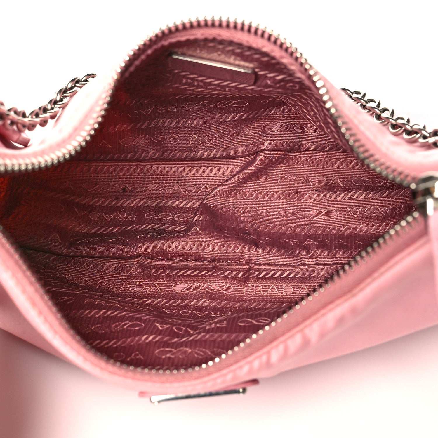 Prada Nylon Re-Edition 2005 Shoulder Bag Rosa 5 of 15