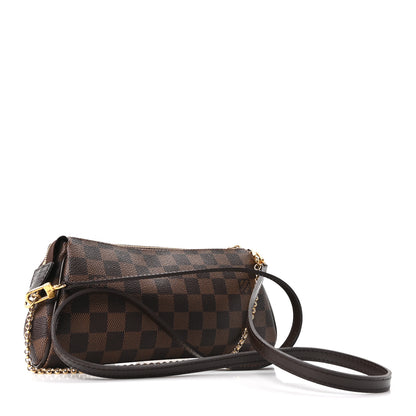 Louis Vuitton Damier Ebene Eva Clutch 3 of 9