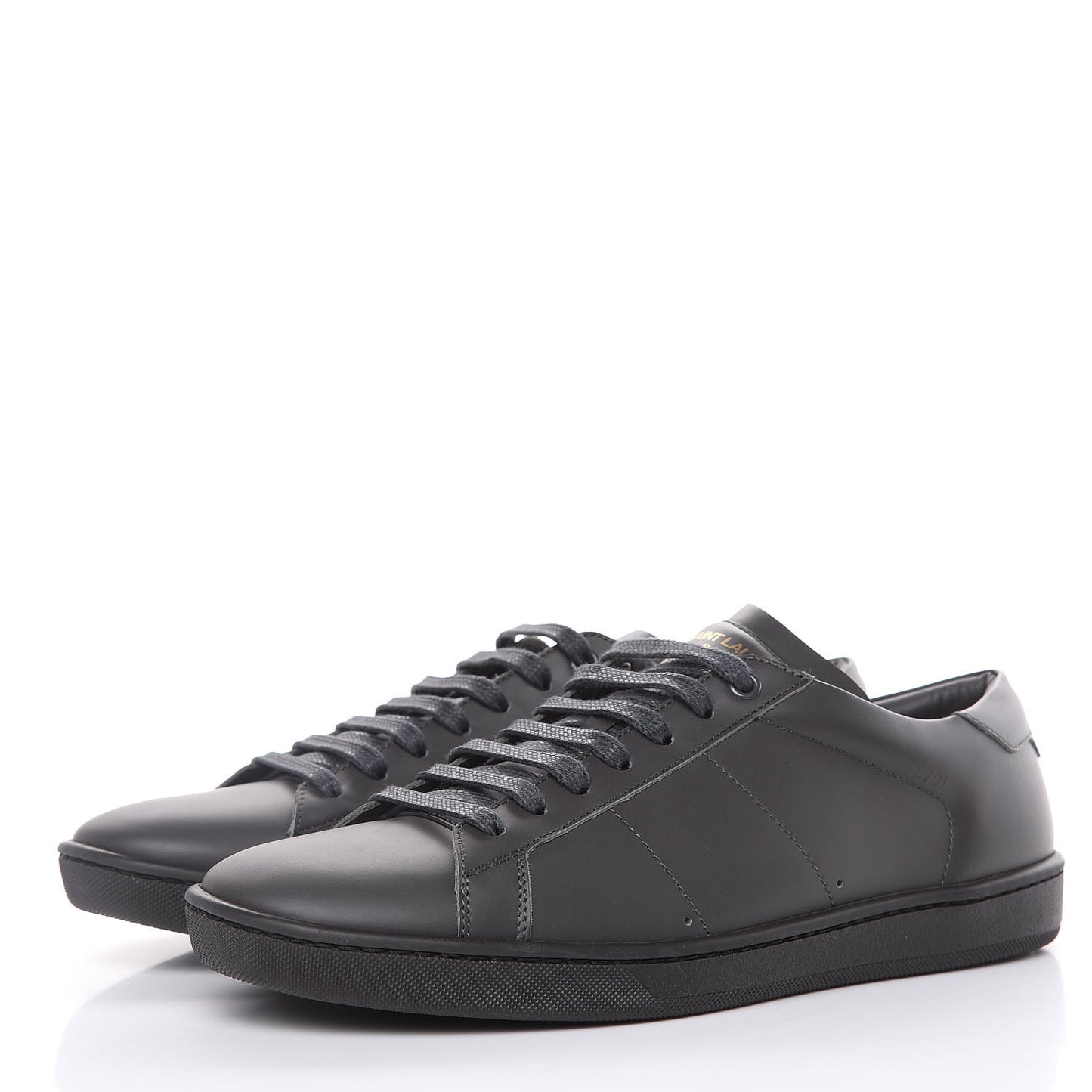 Calfskin Mens Alpha Sneakers 40 Road Grey