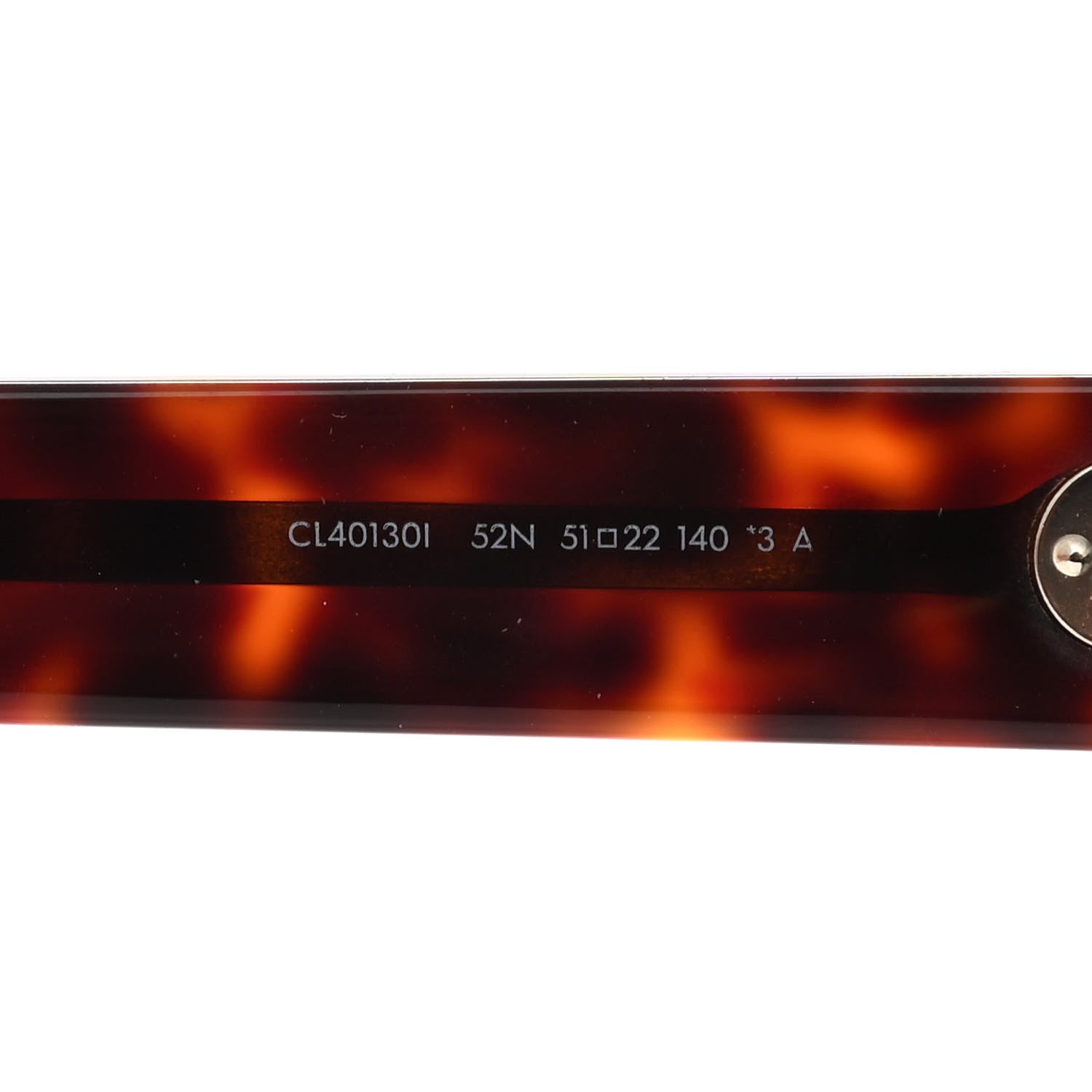 Celine Acetate Square Sunglasses CL401301 Tortoise 6 of 6