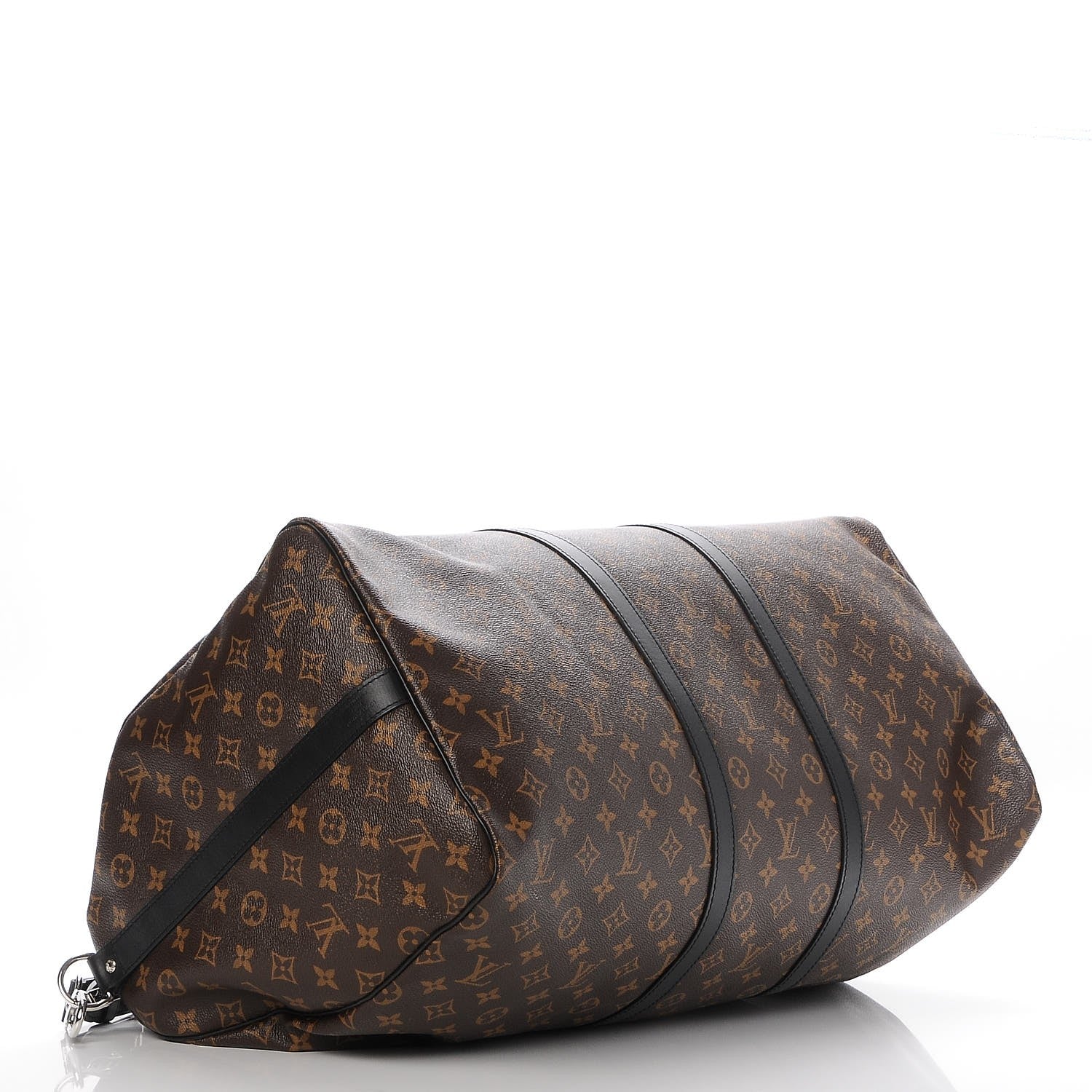 Louis Vuitton Monogram Macassar Keepall Bandouliere 55 4 of 7