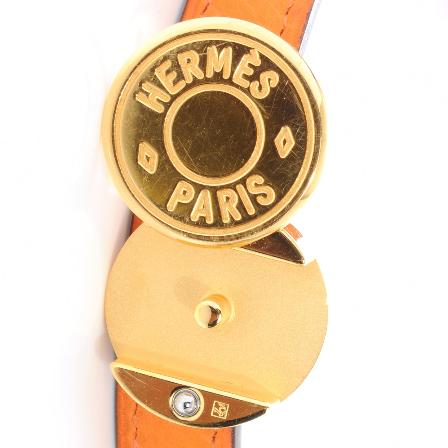 Chamonix Looping Interchangeable Bracelet Orange and Black