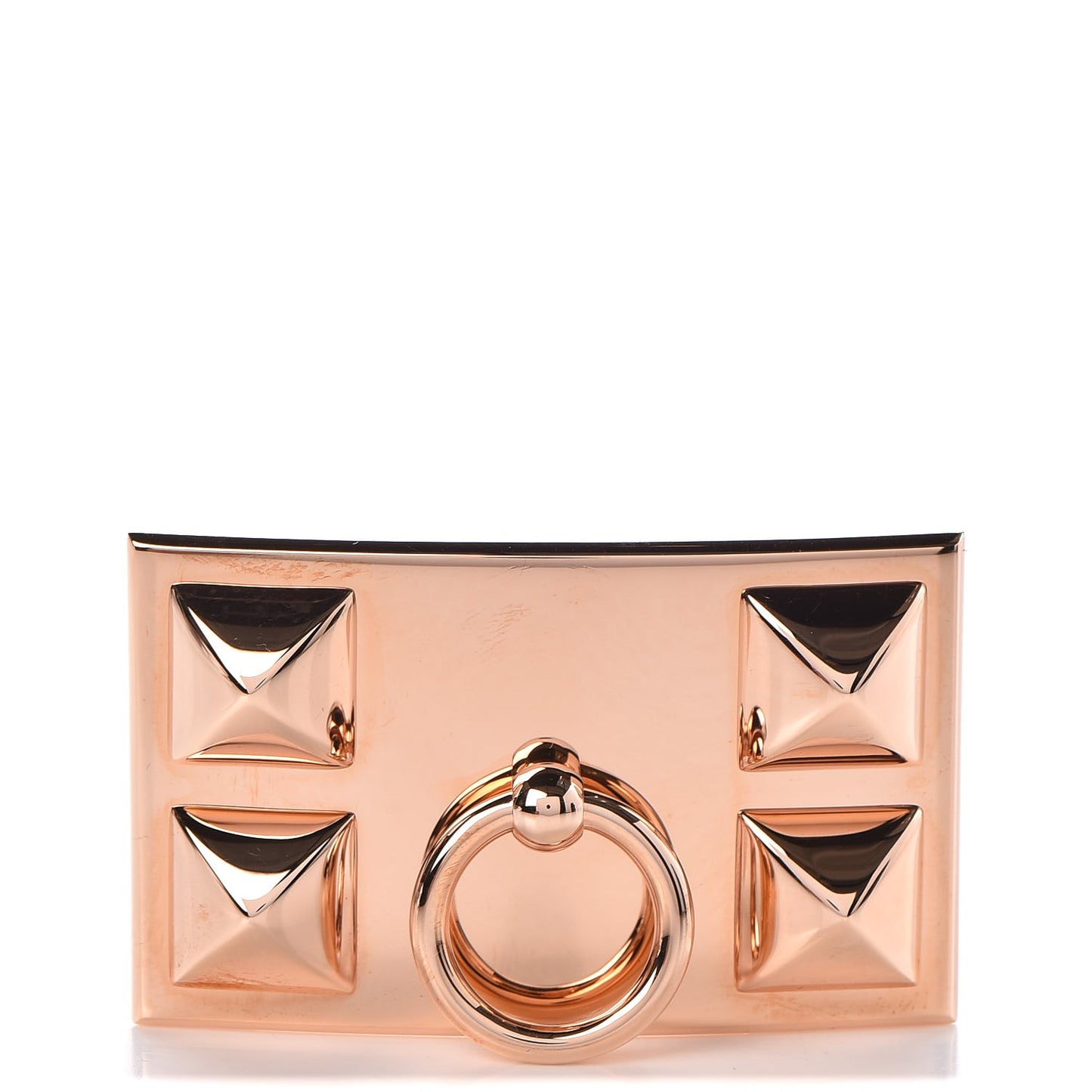 Collier de Chien 32mm Belt Buckle Rose Gold