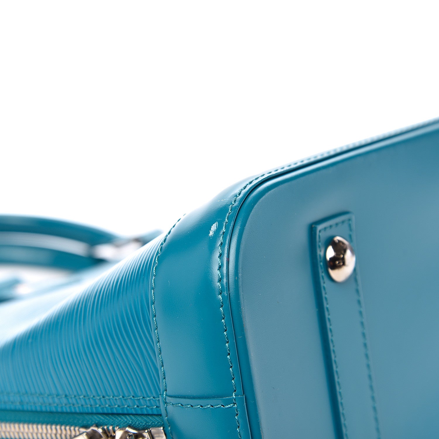 Louis Vuitton Epi Alma PM Cyan 7 of 9