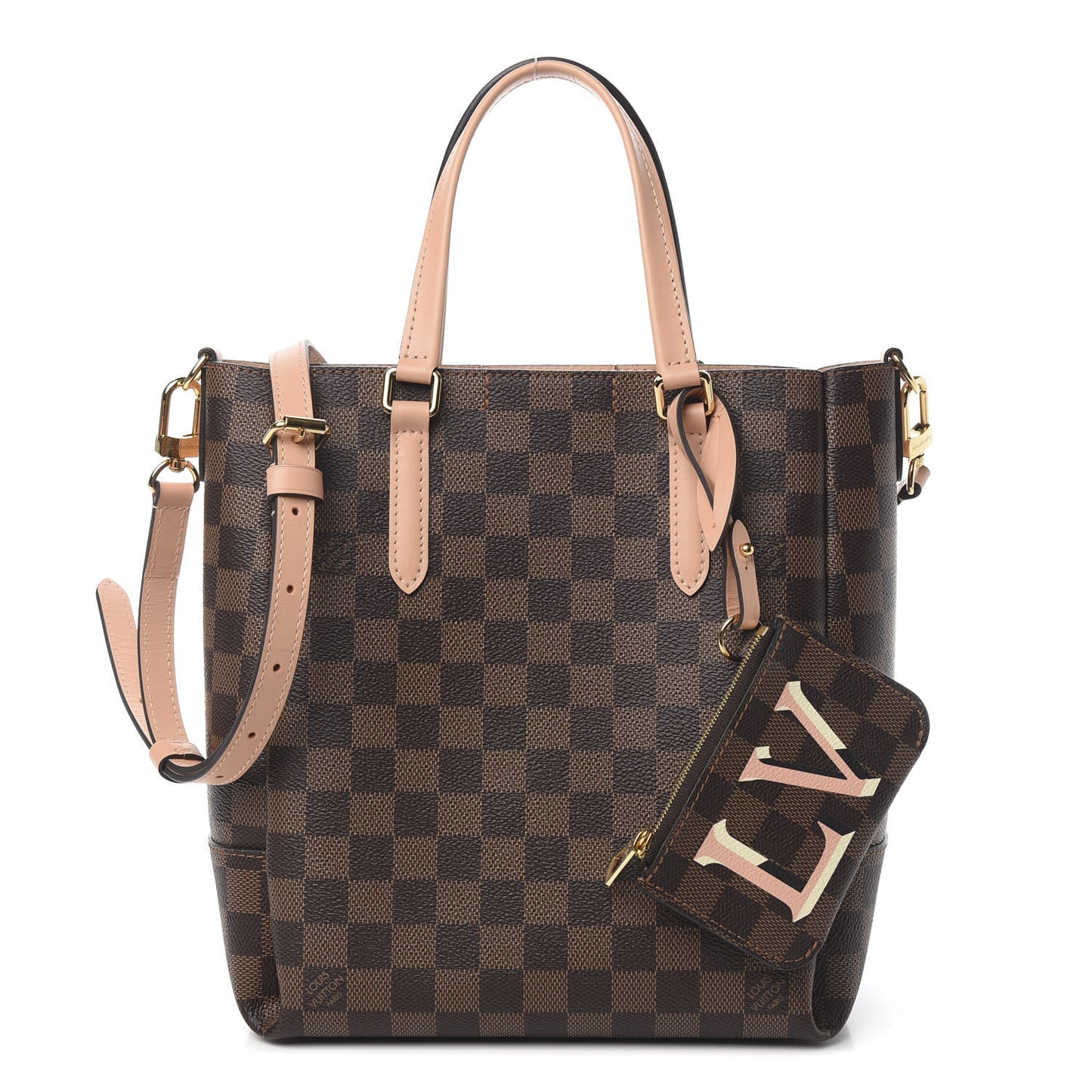 Damier Ebene Belmont PM Venus Pink