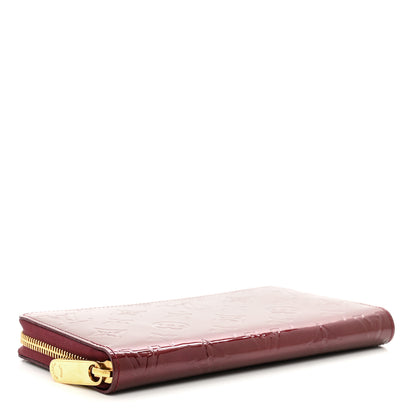 Louis Vuitton Vernis Zippy Wallet Rouge Fauviste 4 of 7