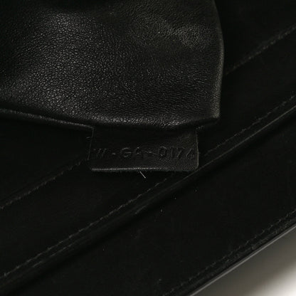Celine Calfskin Astrakhan Embossed Mini Luggage Black 10 of 22