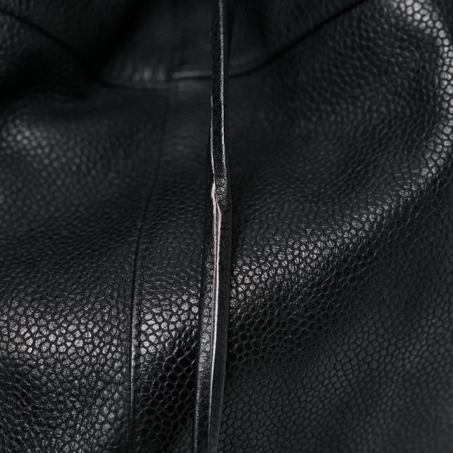 Chanel Caviar Quilted Drawstring Backpack Black 23 of 24
