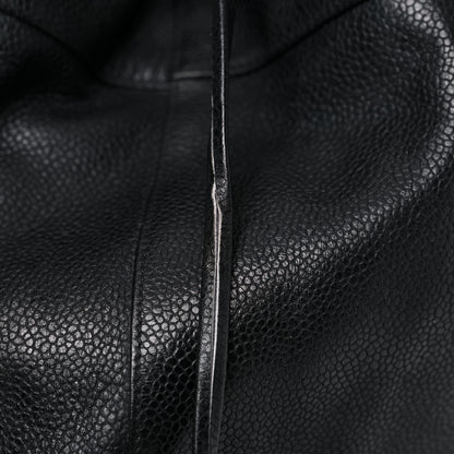 Chanel Caviar Quilted Drawstring Backpack Black 23 of 24