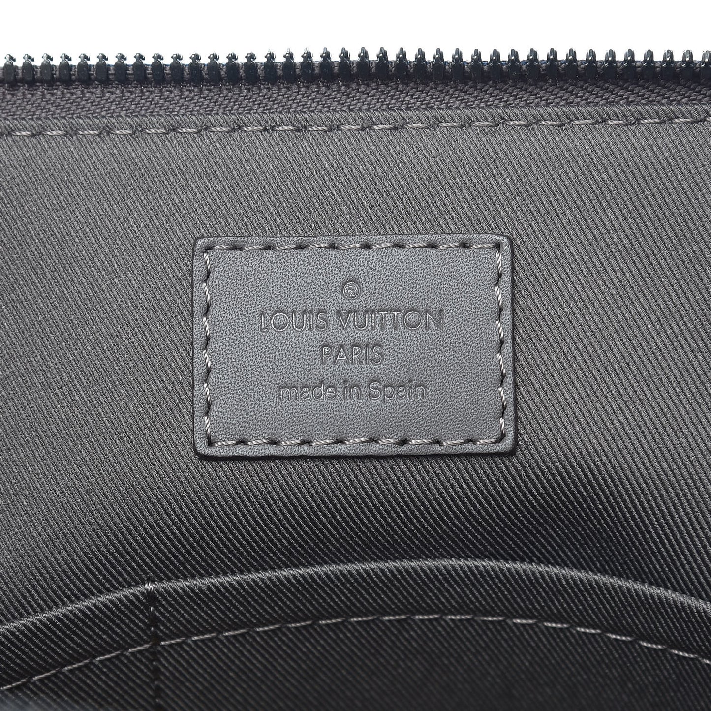 Damier Infini Porte-Documents Jour NM Granit